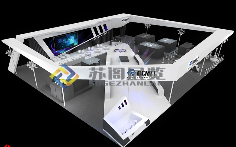 上海工博會—秦川機(jī)床展覽展示設(shè)計(jì)